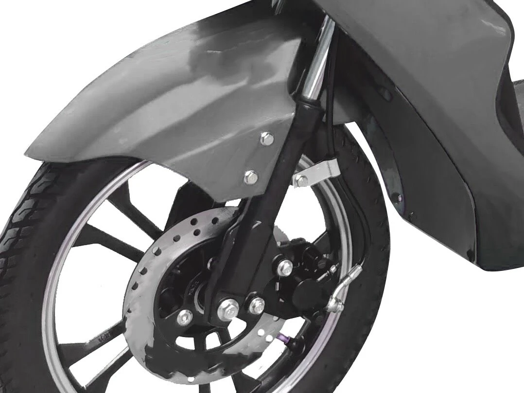 3.The disc brake disc ensures braking response is sensitive, and can effectively shorten the braking distance, making it comfortable to ride all the way.